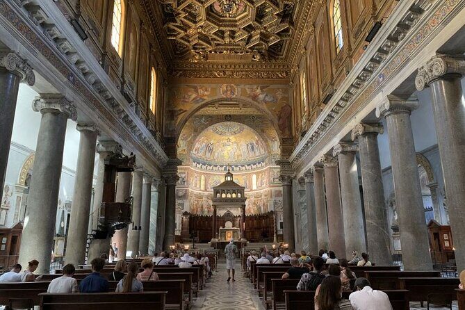2 Hour Guided Walking Tour in Trastevere and Jewish Ghetto - Piazza di Santa Maria in Trastevere: the basilica ticket moment