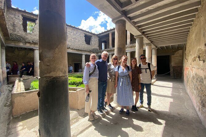 2 Hours Pompeii Group Tour with Archaeologist Guide and Skip the Line - The forum temples and a theater warm-up: Jupiter, Odeon, and the smaller stage