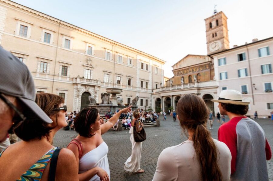 3-Hour Trastevere and Jewish Ghetto Guided Walking Tour - The synagogue-area streets and why the neighborhood matters
