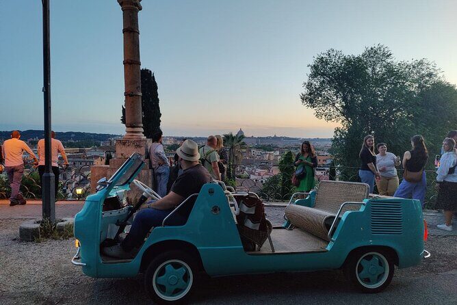3-Hours Vintage Electric Private Driving Tour of Rome - Mausoleo di Augusto and the quiet contrast of ancient Rome