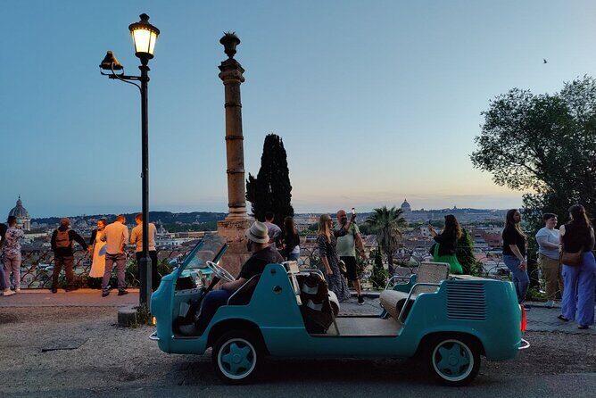 3-Hours Vintage Electric Private Driving Tour of Rome - Colonna and Marcus Aurelius: a monument you can climb