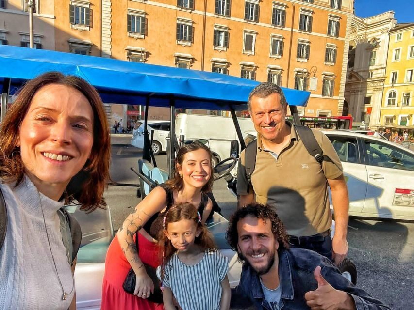 4H Private Golf Cart Tour with Local Guide and Gelato - Your Roman guide: how Stefano and Marta shape the day