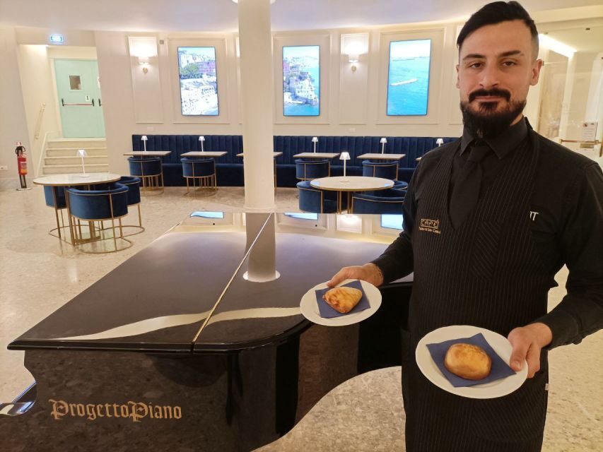 A taste of Napoli: Food Walking Tour with Local Tour Guide - Caprese with buffalo mozzarella and the local seafood-and-sun vibe