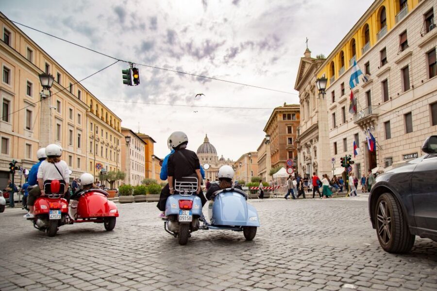 Afternoon Vespa Sidecar Tour with Gourmet Gelato Stop - Why Rome feels easier from a Vespa sidecar