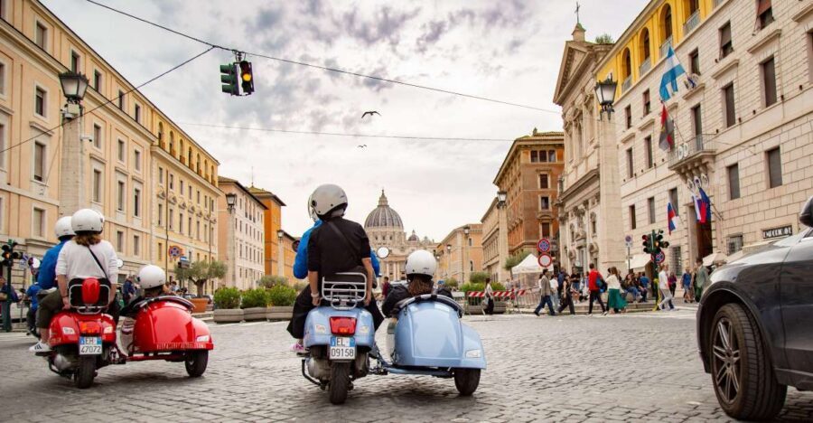 Afternoon Vespa Sidecar Tour with Gourmet Gelato Stop - Safety gear that actually matters (and why it’s reassuring)