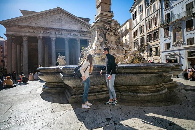 All In One Tour : Roman Highlights - Trevi Fountain Spanish Steps & Pantheon - Spanish Steps and the streets between postcard spots