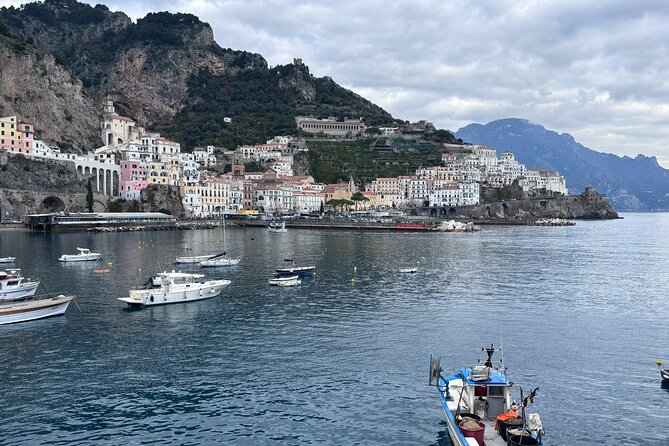Amalfi : Private Transfer from Naples visit Pompeii - Picking you up: hotel lobby, airport arrivals hall, and name placards