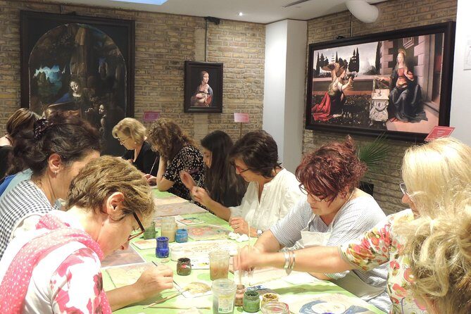 Ancient Art Workshop: Fresco - What you make: Sistine Chapel-inspired fresco or Roman floor detail