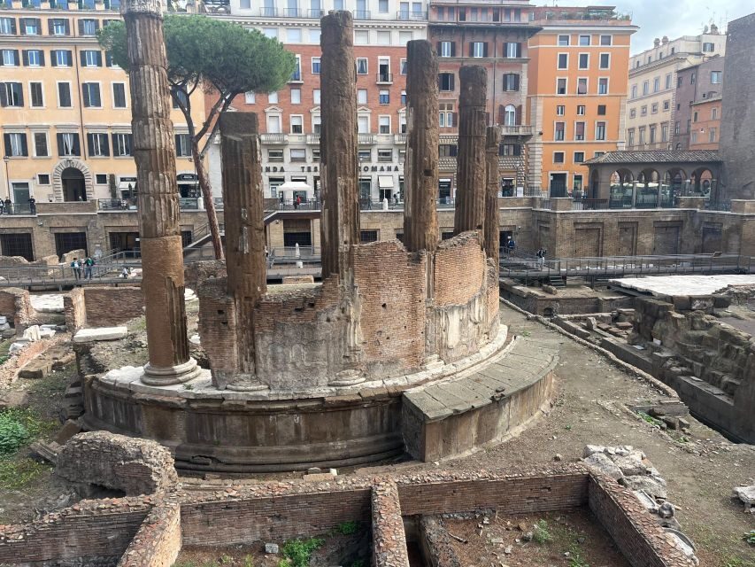 Ancient Rome: Archeological area Largo Argentina - Four temples from the 4th–1st centuries BC