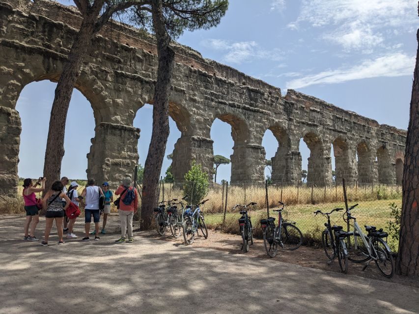 Appia Antica & Aqueducts e-Bike Tour - Official Provider - Circus of Maxentius: where Ben-Hur energy meets real ruins