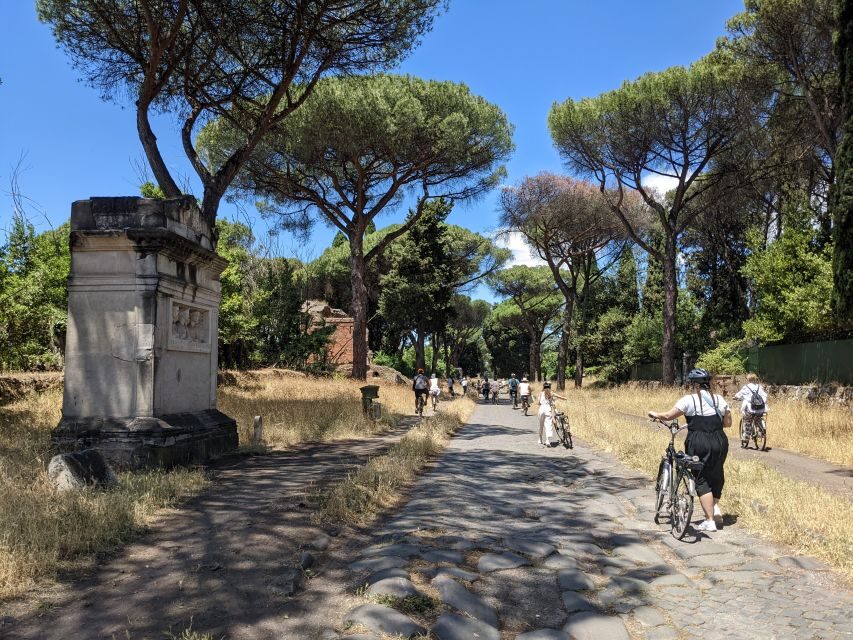 Appia Antica & Aqueducts e-Bike Tour - Official Provider - Cecilia Metella and the old fortress twist