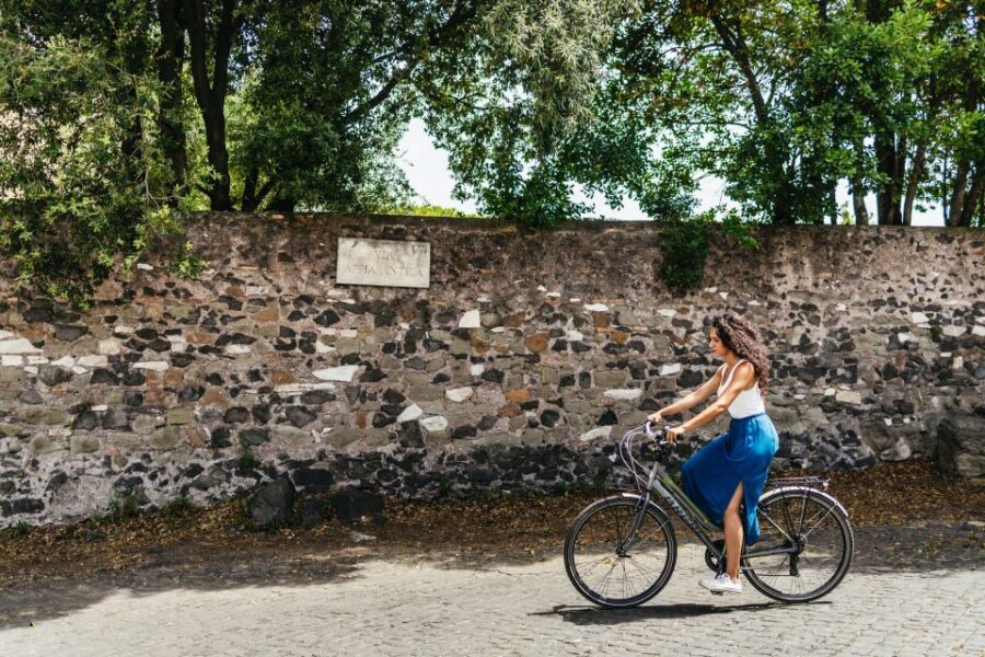 Appia Antica: Full Day Bike Rental with Customizable Routes - Maxentius and Cecilia Metella: big Roman ruins on open stone