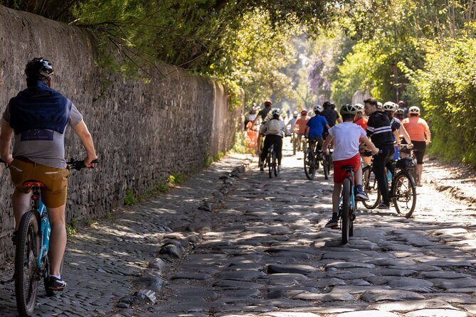 Appian Way Aqueducts Extended E-Bike & Food Adventure -45kms - Meeting at Via Marco Aurelio and keeping the pace