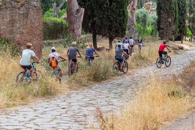 Appian Way Aqueducts Extended E-Bike & Food Adventure -45kms - Stop 3: Acquedotto Claudio for 2 hours beside Rome’s longest aqueduct