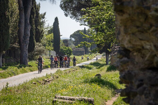 Appian Way Aqueducts Extended E-Bike & Food Adventure -45kms - Stop 4: Parco della Caffarella, ruins plus countryside air