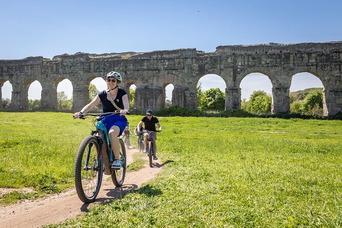 Appian Way & Aqueducts small group e-bike tour(catacombs & food) - Meeting at Via Marco Aurelio and Getting Set Up Fast