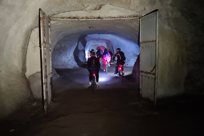 Appian Way Bike tour Underground with Catacombs & Lunch - E-bike reality check: what you should expect from cobblestones and dirt paths