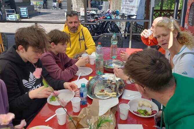 Appian Way E-bike Tour with Gourmet Picnic and Catacombs - Quadraro gourmet picnic: fresh produce, not just a box lunch