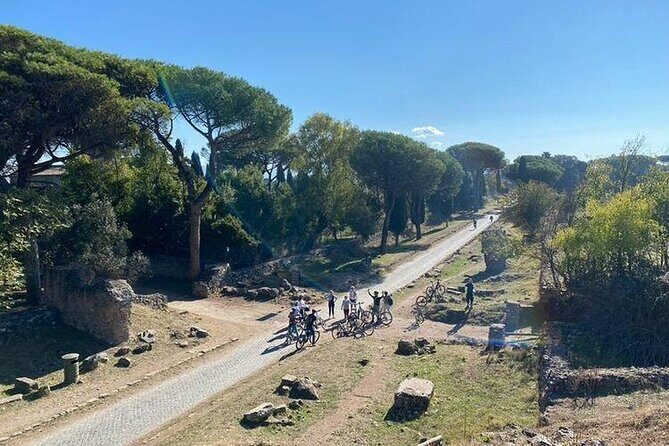 Appian Way E-bike Tour with Gourmet Picnic and Catacombs - Price and value at about $98.84 per person