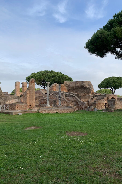 Archeological Area of Ostia Antica Entry Ticket - The smartphone audioguide app: helpful support, but don’t expect a textbook