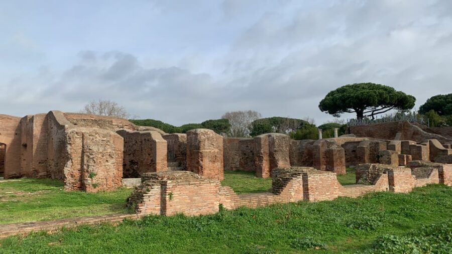 Archeological Area of Ostia Antica Entry Ticket - Golf cart ride and aperitivo: comfort that changes the way you see ruins