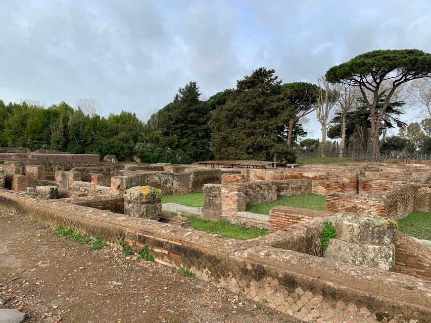 Archeological Area of Ostia Antica Entry Ticket - Your ticket choices: basic entry vs audioguide vs golf cart vs aperitivo