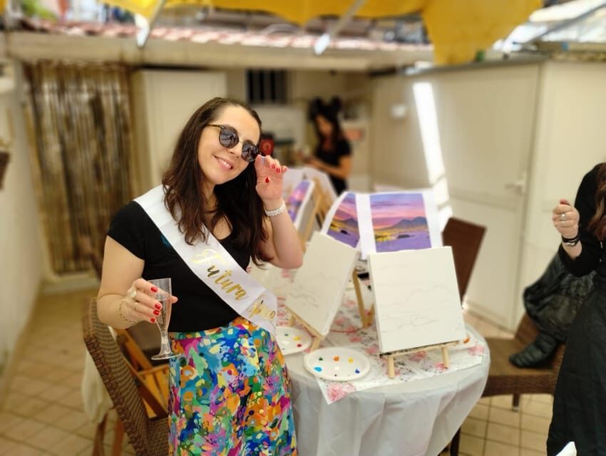 Art Workshop in Naples city centre with Aperitif - What Naples Painting Experience is, and why it’s worth your time