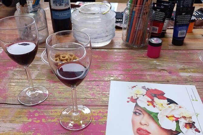 Art worshop with aperitif in Naples - Aperitif Included and the €4 Bar Voucher: Turning Class Time Into an Evening