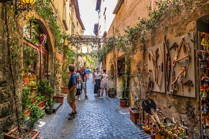 Bagnoregio & Orvieto Day Trip from Rome with Wine Tasting & Lunch - Orvieto in Umbria: Duomo area, underground cellars, and free time