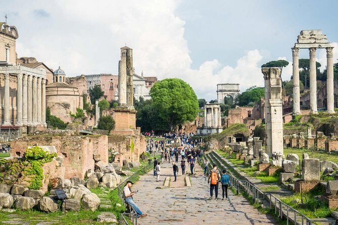 Best Colosseum, Palatine Hill and Roman Forum Guided Tour - Stop 3: Roman Forum Landmarks and the Power Grid of Ancient Rome