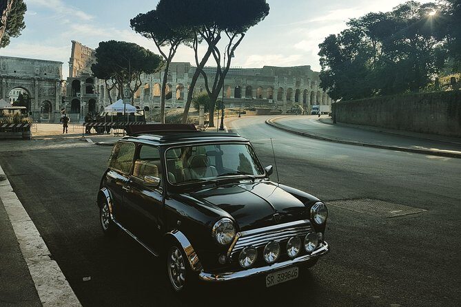 Best neighborhoods of Rome by Mini Cooper Classic Cabriolet - EUR: Fascism-era design you can still feel, plus a working trade center