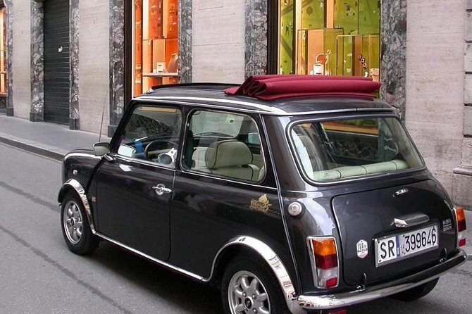 Best neighborhoods of Rome by Mini Cooper Classic Cabriolet - Quartiere Coppede: a short stop near the historic center with standout character