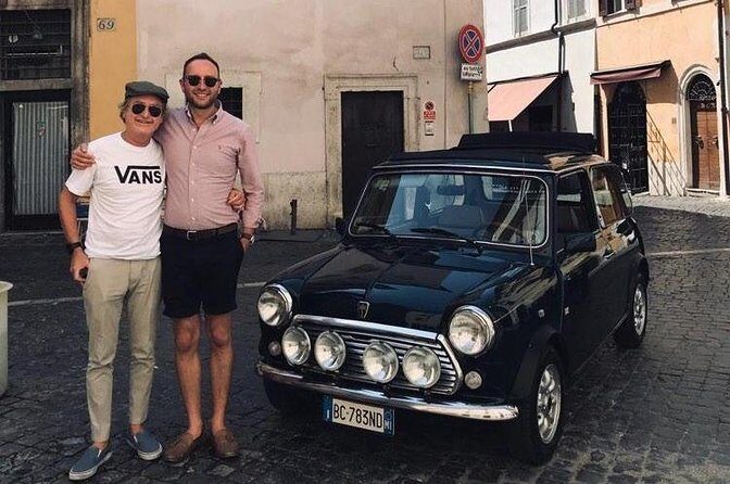 Best neighborhoods of Rome by Mini Cooper Classic Cabriolet - Another Fascism-age neighborhood stop: why the theme matters
