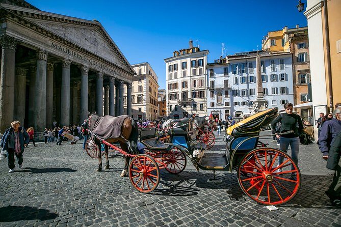 Best of Ancient Rome including Coliseum, Roman Forums ,Trevi Fountain & Pantheon - Where the tour starts and ends (so your day doesn’t snag)
