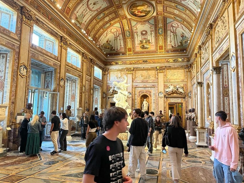 Borghese Gallery Entry Ticket - Room by room: sculptures, paintings, and the opulent Villa Borghese setting