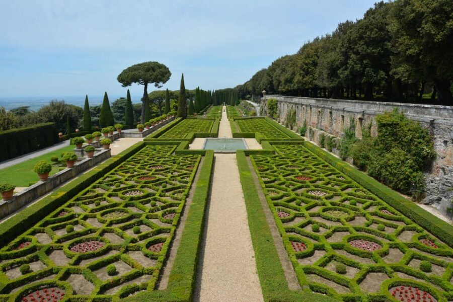 Borgo Laudato Si' - Gardens of Villa Barberini - From Via Massimo D’Azeglio to the Barberini Gardens: how the ride works