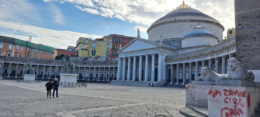 Bourbon Naples: Exclusive guide and Royal Palace pass - Basilica Reale Pontificia San Francesco da Paola: another royal piece