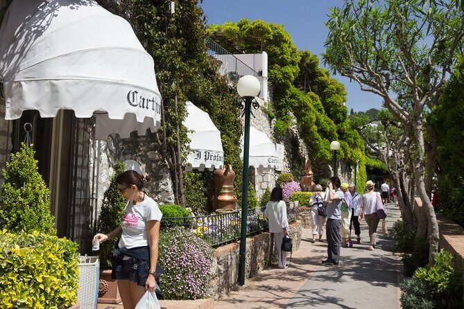 Capri, Anacapri and a Special Boat Experience Around The Island - Getting to Capri: The Practical Value of Fast Ferries