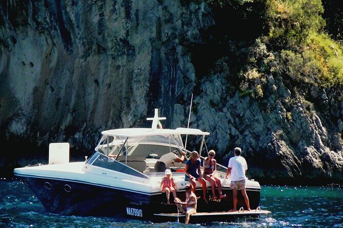 Capri Island in Private Luxury 40 feet Speedboat from Naples - Pickup at 8:00 AM and How the 8-Hour Day Works
