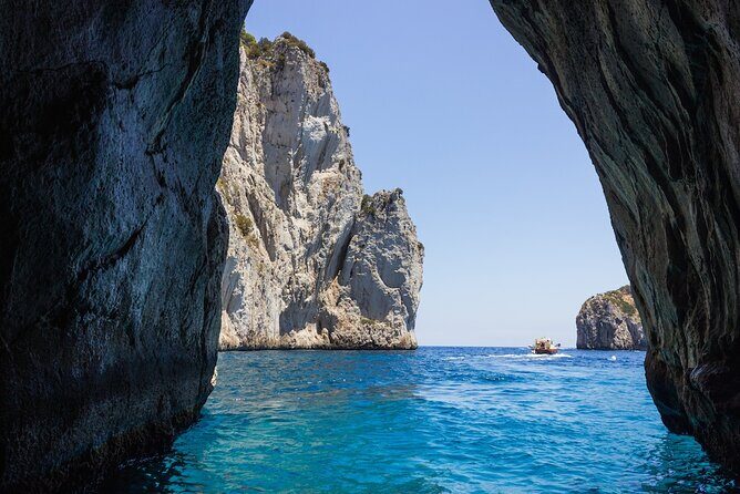 Capri Island Small Group Boat Tour from Naples with Light Lunch - The boat route: White and Green Grottos plus the natural show