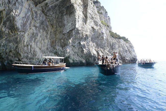 Capri Island Small Group Boat Tour from Rome by Train - Swim Time on Board: Expect Short Water Stops, Not a Full Snorkel Session