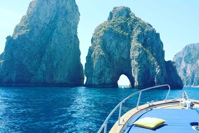 Capri Private Boat Stress Free Tour from Naples or Sorrento - First Contact at Marina Grande: Getting Your Capri Bearings Fast