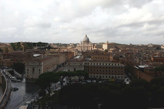 Castel Sant’Angelo & Mausoleum of Hadrian - Private Tour - First Views From Ponte Sant’Angelo: angels as your warm-up