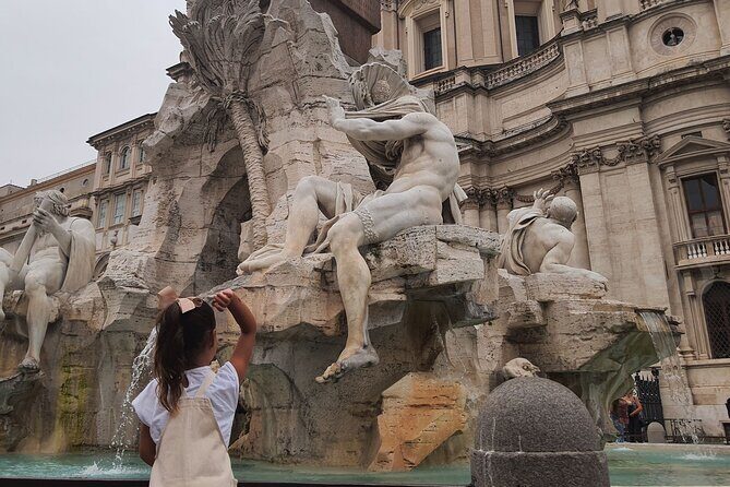 Castel Sant'Angelo Pantheon & Piazza Navona Tour for Kids and Families in Rome - Practical tips for your day: meeting, walking, and keeping kids happy