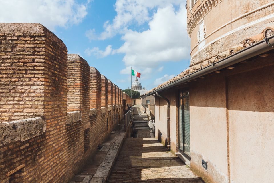 Castel Sant'Angelo | The Tomb of Hadrian Private Guided Tour - From museum to viewpoint: the rooftop terrace and bridge photos