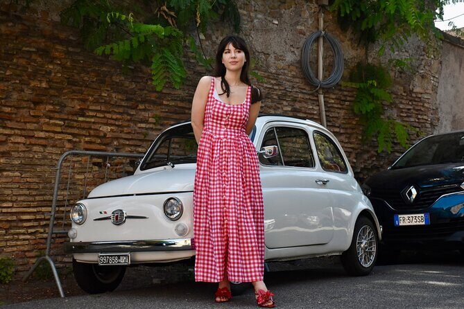 Catacombs, Appian, Aqueducts, in a Fiat500 with a local, Pick-up - Chiesa del Domine Quo Vadis: a short stop with a focused payoff