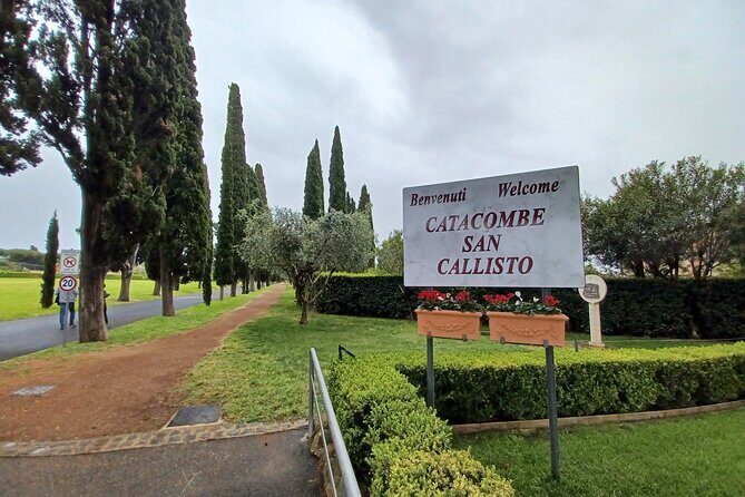 Catacombs in Rome with private transfer - Private van pickup to the Appian Way: saving your afternoon