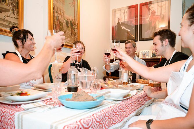 Cesarine: Small Group Market Tour & Cooking Class in Naples - Tiramisu and the aperitivo table: turning work into a meal