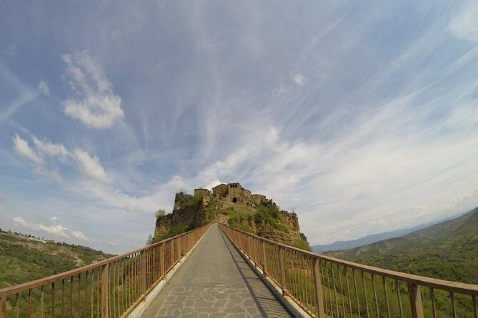 Civita di Bagnoregio, Orvieto, Montepulciano Wine Tasting Private Tour from Rome - Wine tasting in Montepulciano: four wines and a real cellar moment