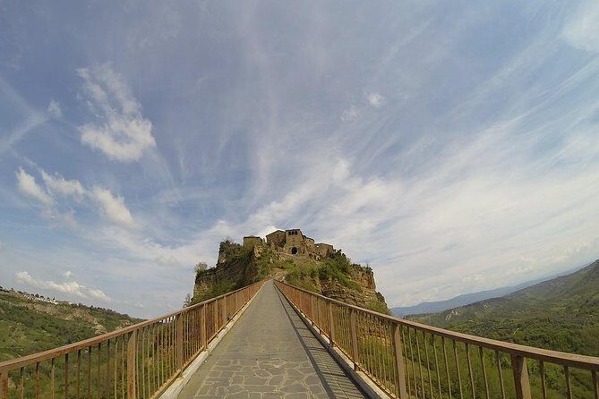 Civita di Bagnoregio "The Dying City" Private Tour from Rome - The pedestrian bridge experience and why those tickets matter
